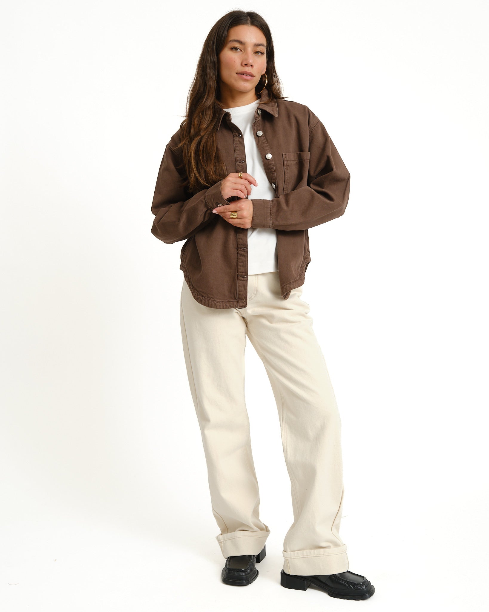 Alva Shacked Colored Chocolate Brown – Things I Like Things I Love