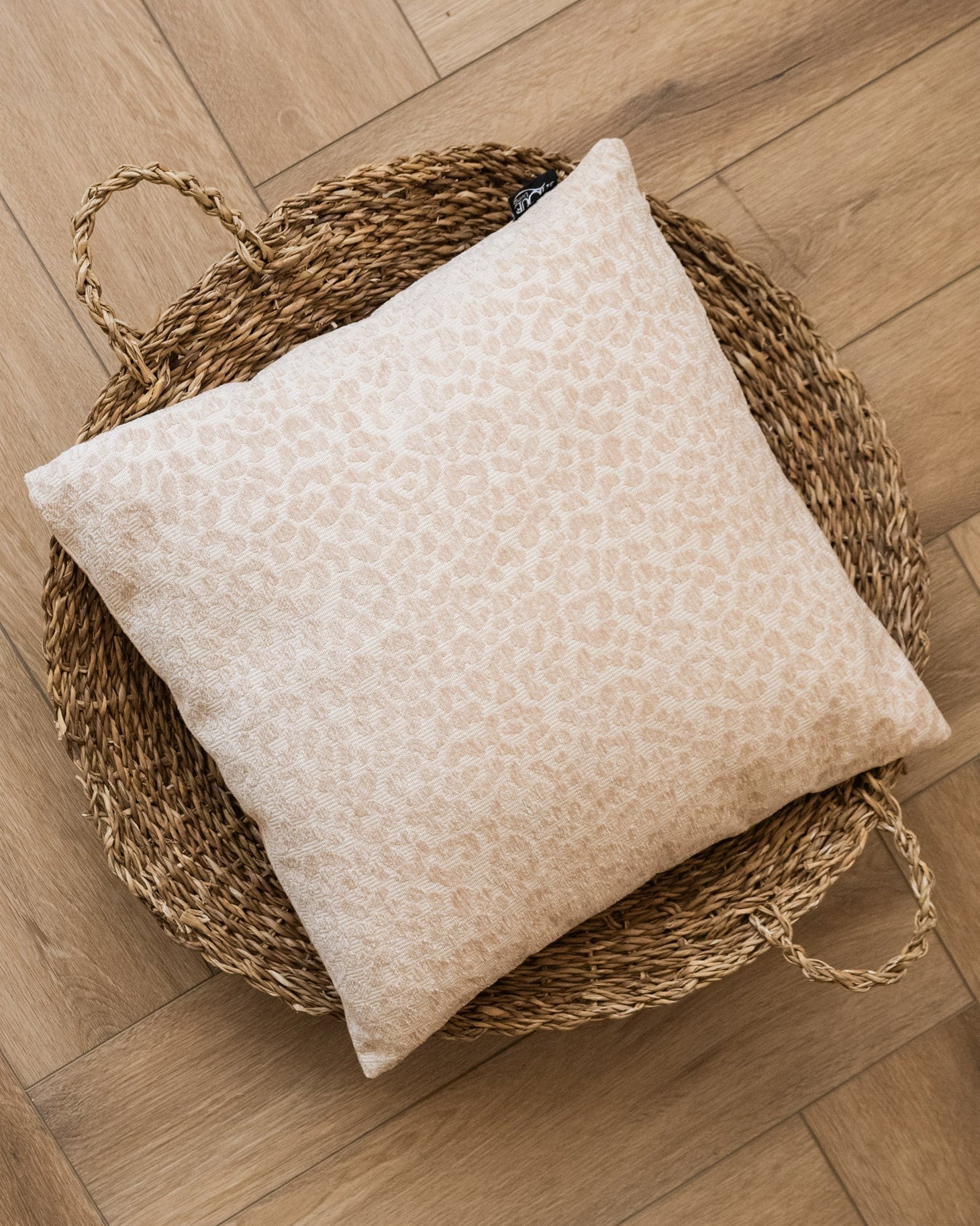 Kussen Siem Leopard Sand- Things I Like Things I Love