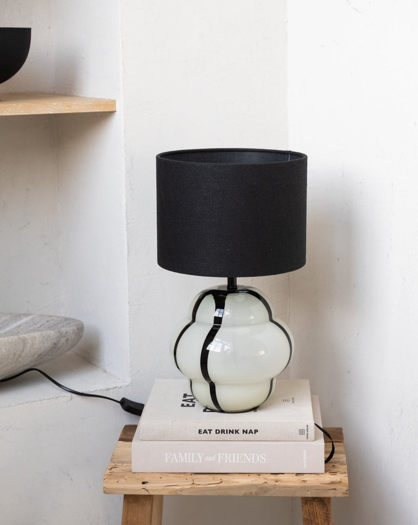 Table Lamp Ylien Stripe - Livigno Black - Things I Like Things I Love