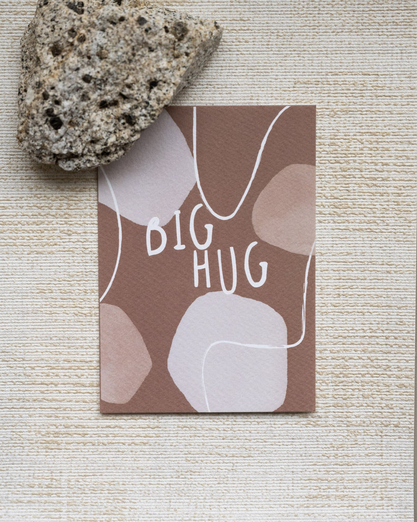 TILTIL Big Hug Postcard + Envelope - Things I Like Things I Love