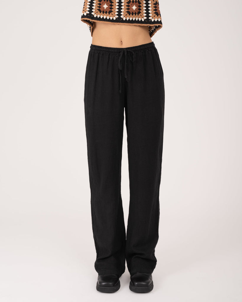 TILTIL Mailey Linen Pants Black - Things I Like Things I Love