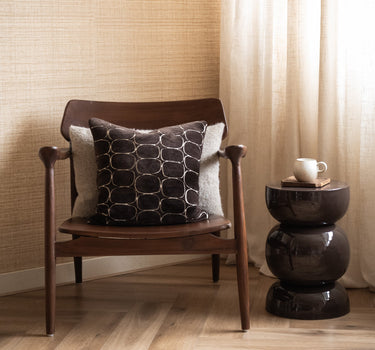 100% Feather Cushion Dothan Brown - Things I Like Things I Love