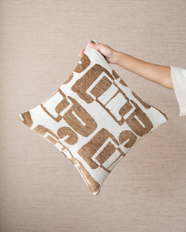 100% Veren Kussen Lyss Bruin - Things I Like Things I Love