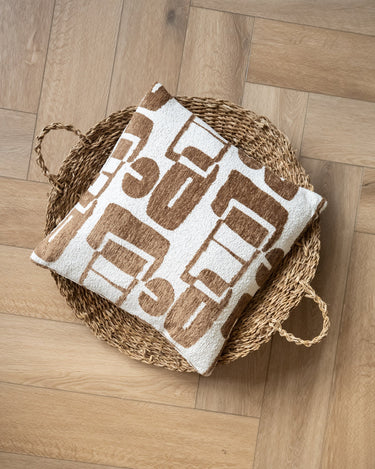 100% Veren Kussen Lyss Bruin - Things I Like Things I Love