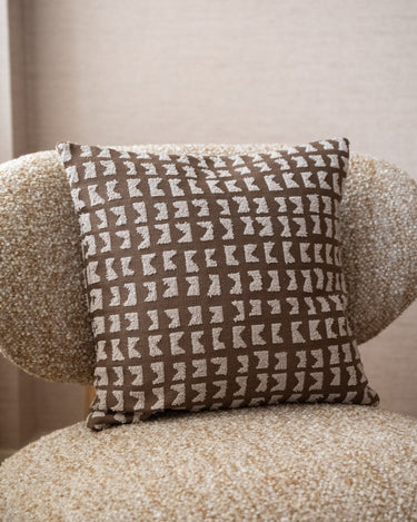 100% Veren Kussen Sontra Bruin - Things I Like Things I Love
