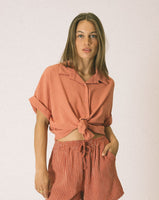 TILTIL Ciara Bluse Granatapfel
