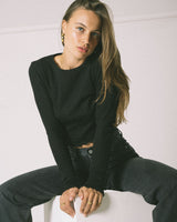 Judy Babylock Top Black