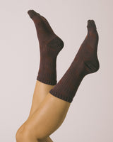 Socks Erica Dark Purple