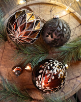 Xmas Ball Copper Diamond