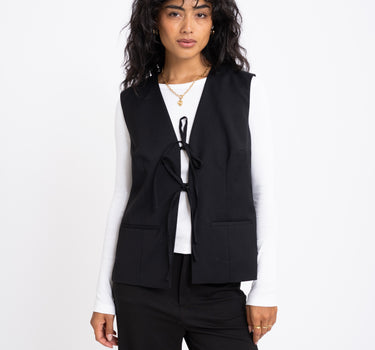 TILTIL Suki Gilet Black