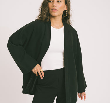 TILTIL Miya Kimono Black