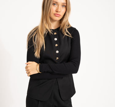 TILTIL Lua Weste Schwarz