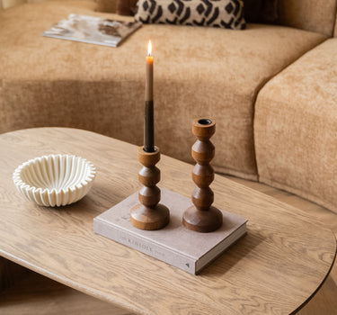 Kerzenhalter Dozza Holz