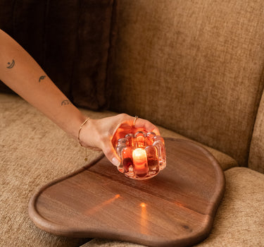 Teelichthalter Sara Glas