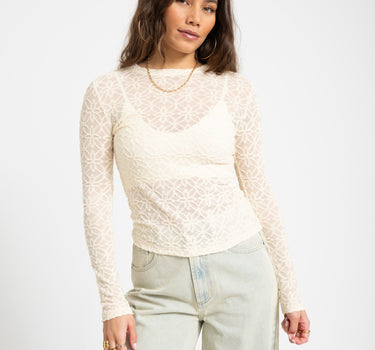 TILTIL Terry Mesh Longsleeve Yellow