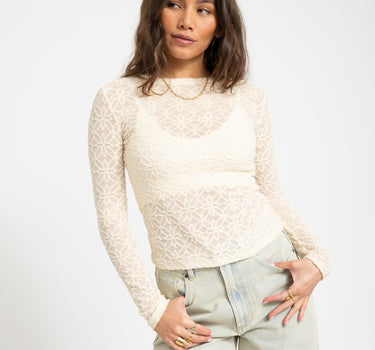 TILTIL Terry Mesh Longsleeve Yellow