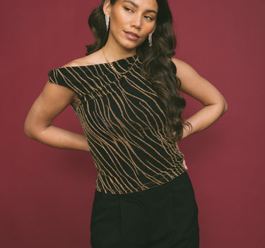 TILTIL Rapha Off Shoulder Schwarz