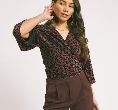 TILTIL Sunny Velvet Floral Pink One Size