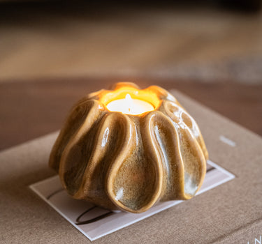 Tealight Holder Aiani Brown