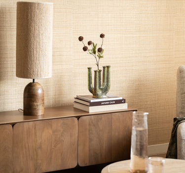 Deco Vase Leonjo Olive Green