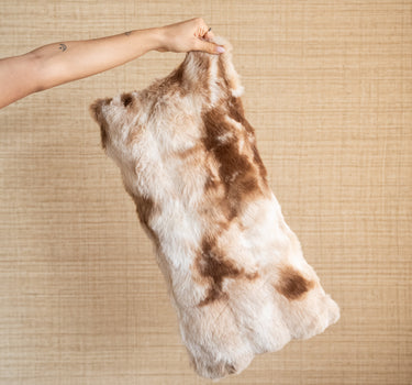 Cushion Velora Fluffy Brown