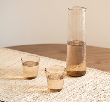 Handmade Drinking Glass Wouter Brown