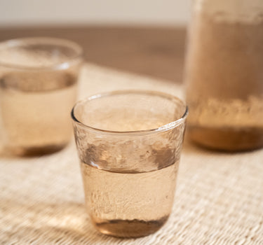 Handmade Drinking Glass Wouter Brown