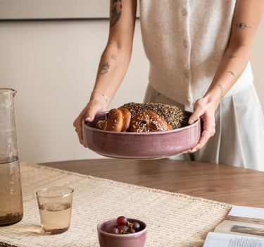 Serving Bowl Luna Pink