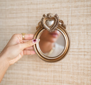 Mirror Burning Heart Gold
