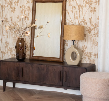 Tischleuchte Kanti Aiko Taupe