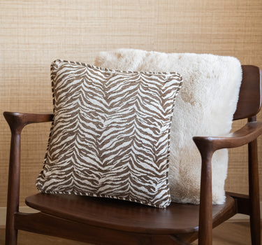 Kissen Tigra Braun 45x45