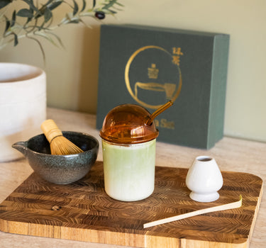 Gift Set - Handmade Japanese Matcha Set Hisui