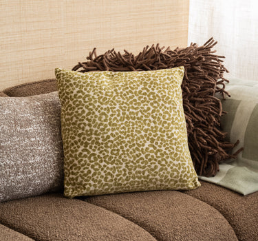 Cushion Siem Leopard Green