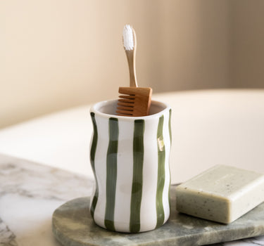 Toothbrush Holder Corfu Green