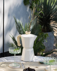Handgemaakte Vaas Percolator Beige