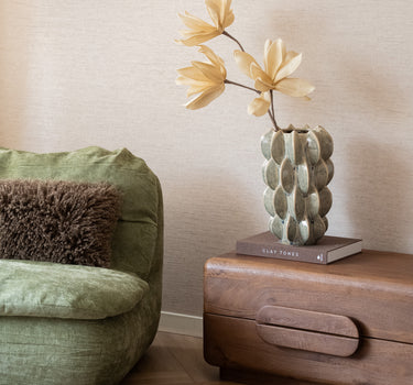 Grote Deco Vaas Disc Ceramic