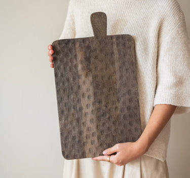 Servierbrett Artisan Braun