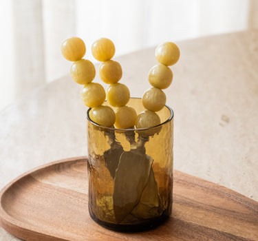 SET VAN 3 - HKLIVING Kaasmesjes Butter Yellow