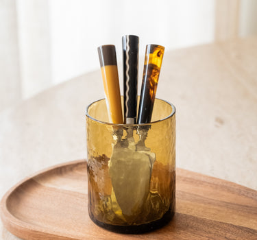 Set van 3 - HKLIVING Cheese Knives Havana