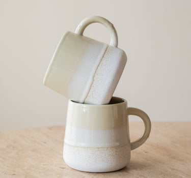 Becher Mojave-Glasur Haferflocken