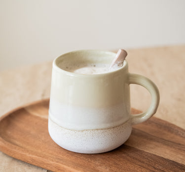 Becher Mojave-Glasur Haferflocken
