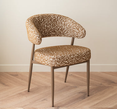 Dining chair Miso Brown