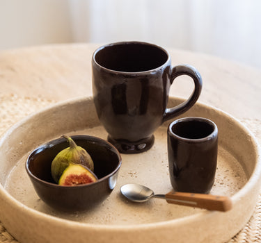 Handmade Mug Serpa Brown