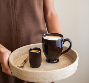 Handmade Mug Serpa Brown