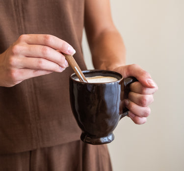 Handmade Mug Serpa Brown