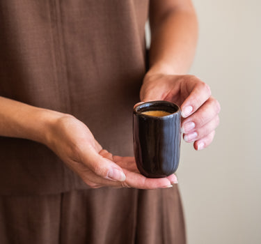Handmade Espresso Mug Serpa Brown