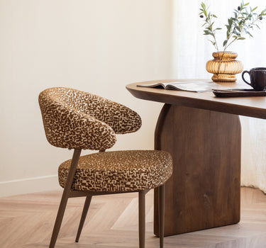 Dining chair Miso Brown
