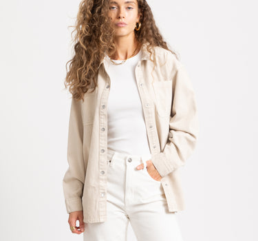 Alva farbige Jeansjacke Bo Pumice Stone