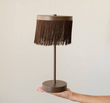 Wireless Table Lamp Donna Chocolate