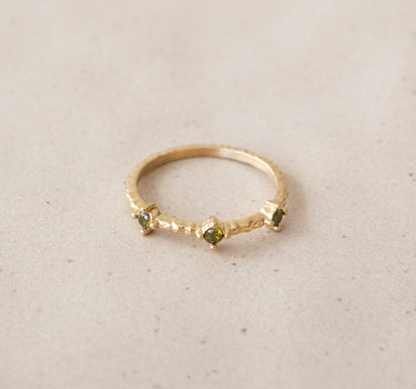 TILTIL Dezenter Zirkonring Gold